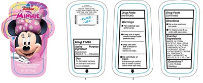 Sanitizer Label (Minnie 2)